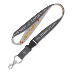 Wincraft Iowa State Cyclones Charcoal Lanyard