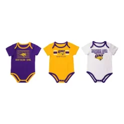 Colosseum Infant Boy's Northern Iowa Panthers Sandcastles Onesie 3-Pack