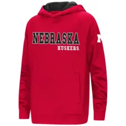 Colosseum Kids' Nebraska Cornhuskers Cyber 21 Hoodie