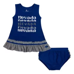 Colosseum Infant Girls' Nevada Wolf Pack Toons Dress & Shorts Set