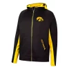 Colosseum Iowa Hawkeyes Beeper Full Zip Hoodie