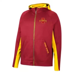 Colosseum Iowa State Cyclones Beeper Full Zip Hoodie