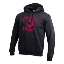 Champion Nebraska Cornhuskers Baseball Arch Hoodie