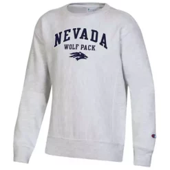 Champion Kids' Nevada Wolf Pack Weave Crewneck