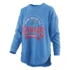 Pressbox Women's Kansas Jayhawks Captain Crewneck Sweatshirt