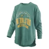 Pressbox Women's North Dakota State Bison Captain Crewneck Sweatshirt