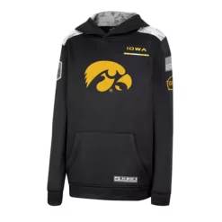 Colosseum Kids' Iowa Hawkeyes 2022 Operation Hat Trick Freestyle Hoodie