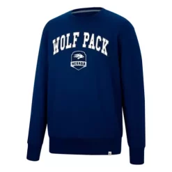 Colosseum Nevada Wolf Pack Effort Crewneck Sweatshirt