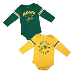 Colosseum Infant North Dakota State Bison Advert Onesie 2 Pack
