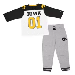Colosseum Toddler Iowa Hawkeyes Jingting Jersey & Pant Set