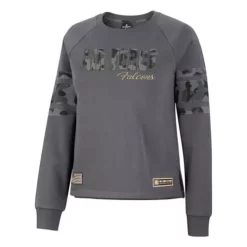 Colosseum Air Force Falcons Operation Hat Trick Mirage Crew Neck Sweatshirt