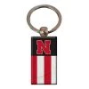 Fan Creations Nebraska Cornhuskers Wooden Flag Key Chain