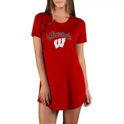 Concepts Sport Women's Wisconsin Badgers Marathon Nightshirt