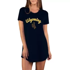 Concepts Sport Women's Wyoming Cowboys Marathon Nightshirt